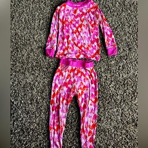 Little Sleepies 18-24 mo Heart Pajamas